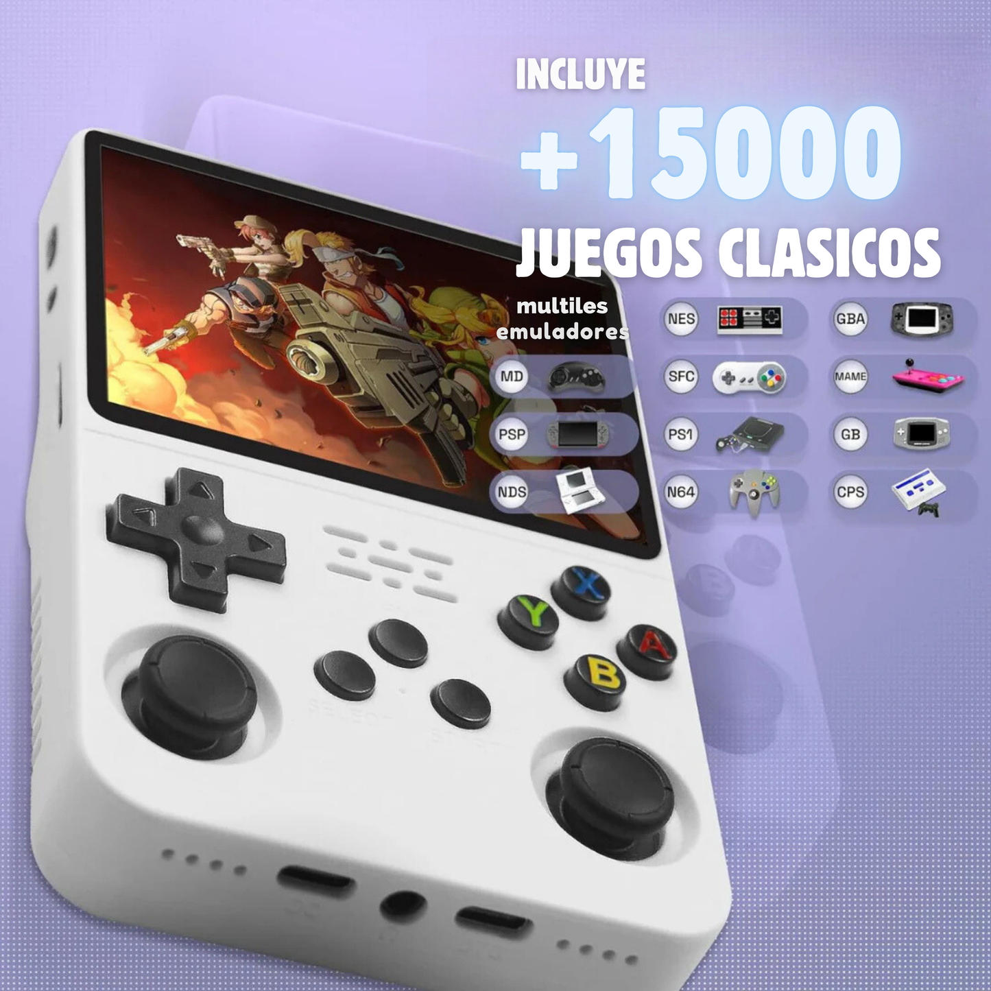 Consola Retro Portable Poke de +15000 Juegos